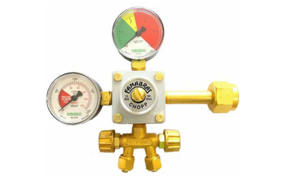 Regulador de Pressão 2 Saídas